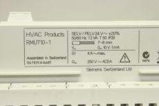SIEMENS RMU 710-1 RMU710 1 Universalregler HVAC Controller RMU710-1