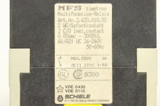 SCHIELE MFS 2.430.010.02 0,05sec-300std Relais Multifunktion Zeitrelais Timer 