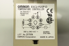  OMRON E5C2R20PD E5C2 R20P D Temperaturregler DIGITAL E5C2-R20P-D