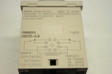 OMRON H3CR-A8 H3CR Zeitrelais Timer H3CR OVP