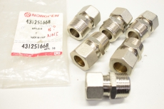 6x NORGREN 431251668 Klemmring verschraubung 