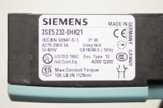  SIEMENS Kunststoffgehäuse nach DIN EN 50047 Positionsschalter 3SE5232-0HK21 OVP
