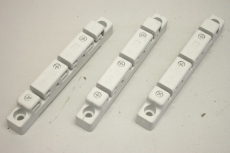 3x RITTAL Mini-PLS Sammelschienenhalter bis 250A 3-polig Gehäuse SV9600 SV 9600