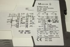  EATON 2 W 0,05 s - 100 h Multifunktion Zeitrelais ETR4-70-A  OVP