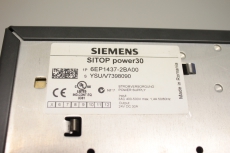 SIEMENS SITOP power 30 A 6EP1437-2BA00 E:5 Geregelte Stromversorgung 