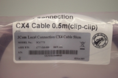 3COM LOCAL CONNECTION CX4 Cable 0.5m Stacking Cable Kabel  3C17775 OVP