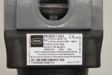 STAHL 8030/51-033 2pol  Nockenschalter Drehschalter 11824585 0440133 OVP