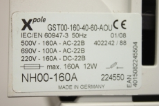 KLöCKNER MOELLER GST00-160-40-60-AOU Sicherungs Lasttrennschalter OVP