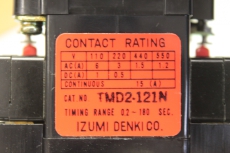 IZUMI Denki TMD2 TMD2-121N Zeitrelais Pneumatic Timer Pneumatisch 14420 OVP