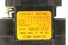 IZUMI TMD 2V Zeitrelais Pneumatic Timer Pneumatisch TMD2V-111F