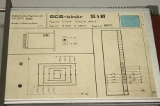 STAEFE CONTROL SYSTEM SE 4 BV SCS Binär SE4BV