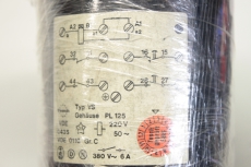 TESCH VS PL125 PL 125 220V 380V 6A 0-150sec Zeitrelais Zeitschaltuhr VS