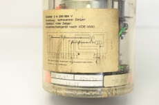 TESCH VK2.4 0-2,4sek 11-77 220V 2A 220/380V Zeitrelais Zeitschaltuhr VK2.4