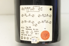 TESCH PL125 PL 125 220V 50Hz  VS 0-150sec Zeitrelais Zeitschaltuhr VS