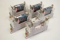 5x OMRON  P7SA-10F-ND & G7SA-3A1B Relais  & Sockel G7SA-3A1B