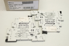 2x CONTACLIP 15512.2 & Finder 34.51.7.060.0010 60V Relais  404421111851 OVP