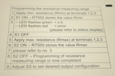 MARTENS ELEKTRONIK RT500 RT 500 40 5 Widerstands Messumformer RT500-40-5