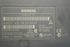  SIEMENS SIMATIC S7-400 SM 422 6ES7422-1BL00-0AA0 E:4 Modul Digitalausgabe  
