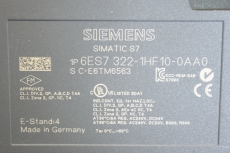  SIEMENS SIMATIC S7-300 6ES7322-1HF10-0AA Digital Modul AUSGABE  