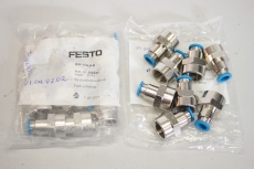 17x FESTO 153027 steckverschraubung QSF-3/8-8-B OVP