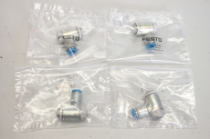 4x FESTO 193147 Drossel Rückschlagventil GRLA-1/4-QD-8-D OVP