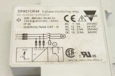 CARLO GAVAZZI DPA51 DPA51CM44 3 Phase monitoring Relais  