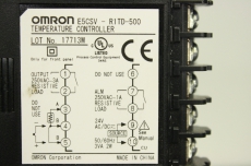 OMRON E5CSV-R1TD-500 24V 250V E5CSV Anzeige Display Temperaturregler  OVP