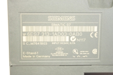 SIEMENS SIMATIC S7-300 6ES7313-1AD03-0AB0 Zentralbaugruppe 