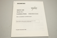  SIEMENS WINCC-SYSTEMSOFTWARE V5.1 6AV6381-1BC05-1AX0 SPS Sofware 