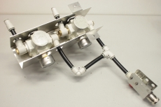 SMC  1 In - 2 OUT 0 - 0.4 MPa Doppel Druckregler in Gehäuse 