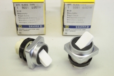 2x SQUARED 1 9001 D2E1W Kippschalter toggle Switch 19001D2E1W OVP