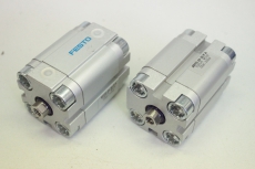 2x FESTO 156525 Kompaktzylinder Ø25mm 20mm ADVU-25-20-P-A