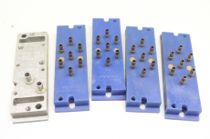5x FESTO VK-R-M5 Anschlussleiste FLP-7-PK-3