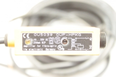  IFM ELECTRONIC Lichtleiter sensor Verstärker Fiber optic OU5001 OUF-HPKG