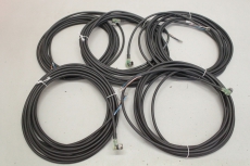 5x 5m AL-SWKP4P2-5/S370 für Escha 545-086-07 Winkel M12 Sensor Kabel 