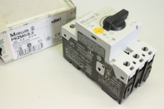 KLöCKNER MOELLER 3-polig Ir = 4 - 6,3 A Motorschutzschalter PKZM0-6.3 OVP