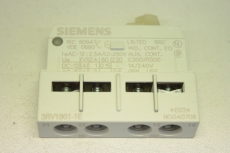 7x SIEMENS Hilfsschalter querliegend  Hilfsschalter Kontaktblock A039371 OVP