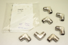 7x FESTO 8030226 Fitting Gewindeverschraubungen NPFC-L-2R12-M OVP