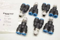 7x FESTO 153142 steckverschraubung Y-Steck QSY-1/4-8 OVP