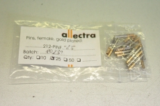15x ALLECTRA 212-PINF-25 Stecker  Crimp Connections 212PINF25 OVP