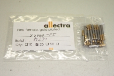 25x ALLECTRA 212-PINF-25-5 Stecker  Crimp Connections 212PINF255 OVP