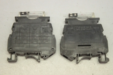 15x PHOENIX CONTACT Sicherungsreihenklemme USIG Schutzleiterklemme  	 ST-SILA250