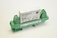CARLO GAVAZZI  RP1A23D3S119 3A 230VAC 3-32VDC Relais Halbleiterrelais & Sockel 