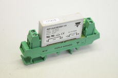CARLO GAVAZZI  RP1A23D3S119 3A 230VAC 3-32VDC Relais Halbleiterrelais & Sockel 