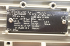  SIEMENS 1LA9063-4LA10 0,29kW 0,33kW Drehstrommotor 321416000