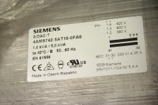 SIEMENS SIDAC-T  4AM5742-5AT10-0FA0 1,0/5,0 kVA Transformator 4AM57425AT100FA0