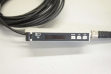 IPF OL 10 03 70 12-24V PNP Faseroptische Sensor Lichtleiter Verstärker OL100370