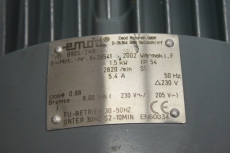 EMOD B90S /2K8 1,5kW 2820/min 8Nm Drehstrom Bremsmotor Brake B90S/2K8