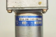 TSUKASA ELECTRIC 1G-21A-BM-180-HA 50512 24V Getriebemotor 