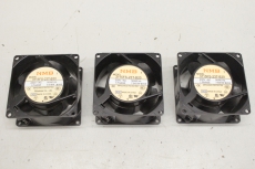 3x NMB 311FS-23T-B30 230V 0,09/0,13W Axiallüfter 80x80x38mm